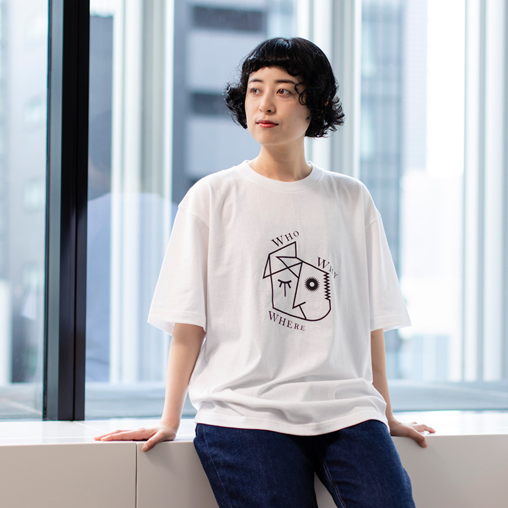 ビッグTシャツ/「空間と作品」