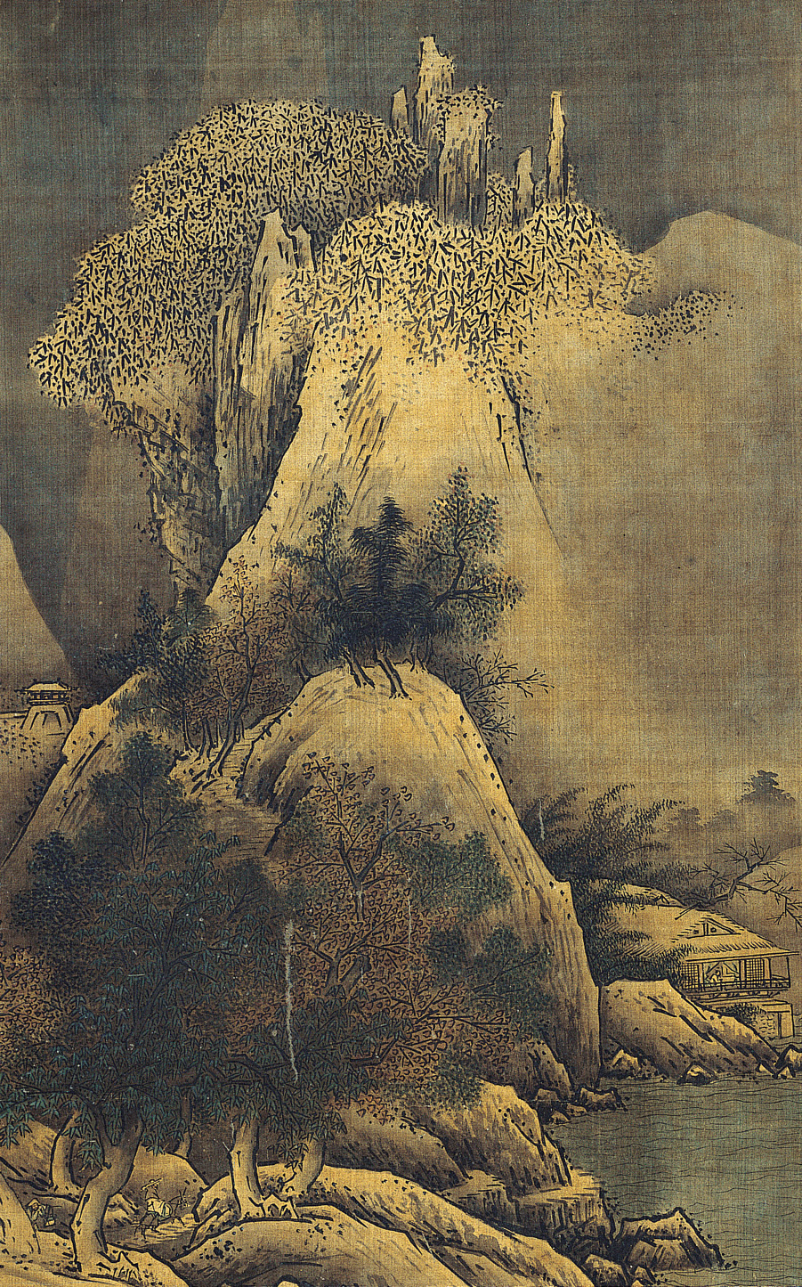 SESSHU, Winter, from Landscape of the Four Seasons