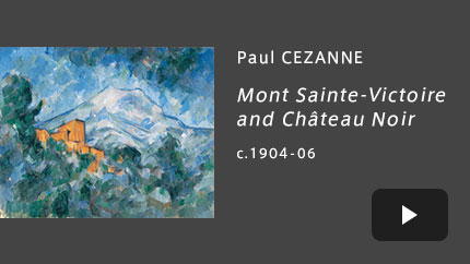 Paul CEZANNE Mont Sainte-Victoire and Château Noir c.1904-06