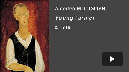 Amedeo MODIGLIANI Young Farmer, c. 1918